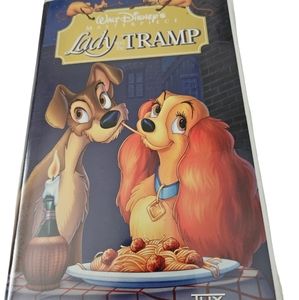 Walt-Disney's Classic The-lady-and-the-tramp-1998 VHS